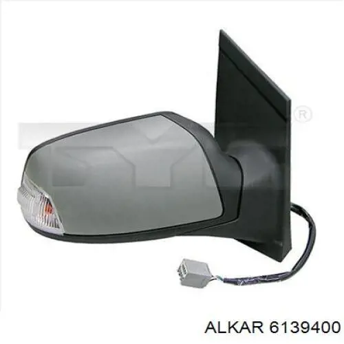 Ліве бокове дзеркало 1368510 Ford