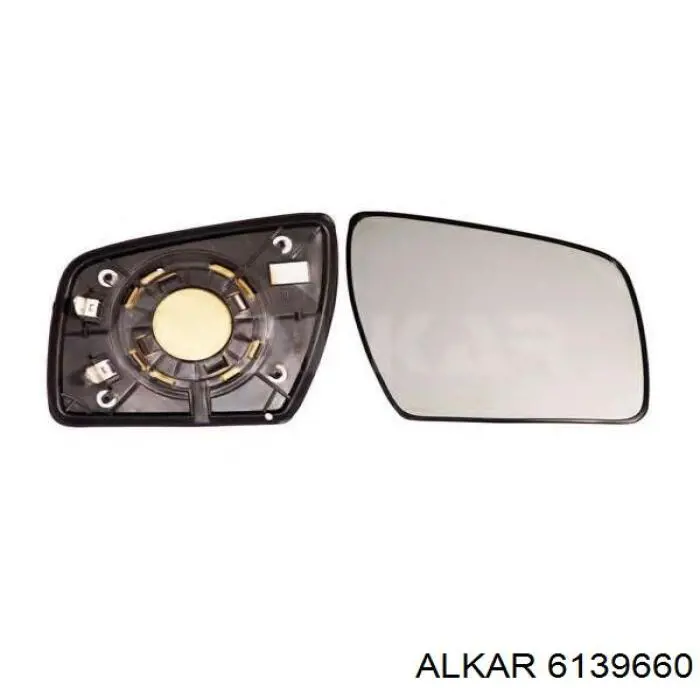 Ліве бічне дзеркало Polcar 41B1514M ціна, від 74.47 USD
