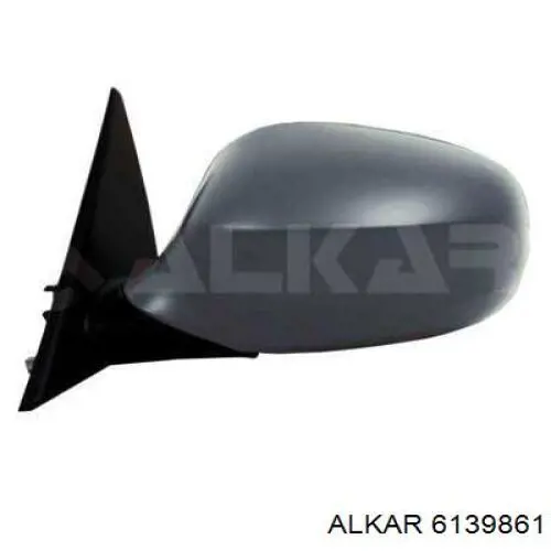 6139861 Alkar Дзеркало заднього виду, ліве