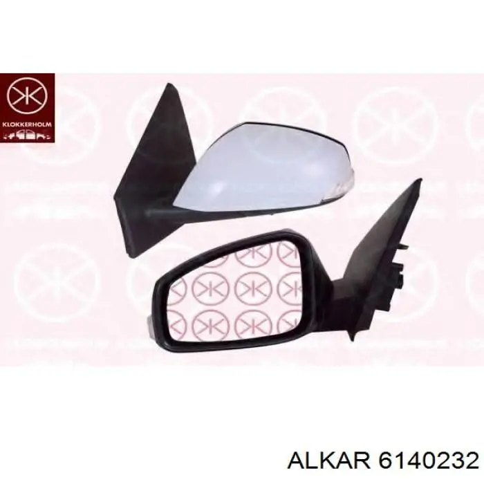 6140232 Alkar Праве дзеркало заднього виду
