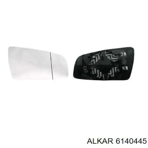 Праве бокове дзеркало Alkar 6140445