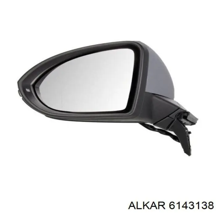 Ліве бічне дзеркало Depo/Loro/Abakus 4060M09 ціна, від 153.36 USD