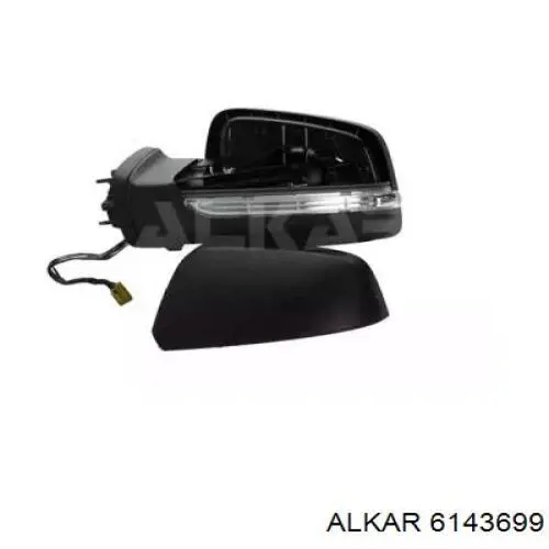 Купити A1698101376 Mercedes Бічне дзеркало заднього виду ліве