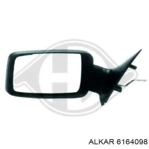 6164098 Alkar Дзеркало заднього виду, ліве