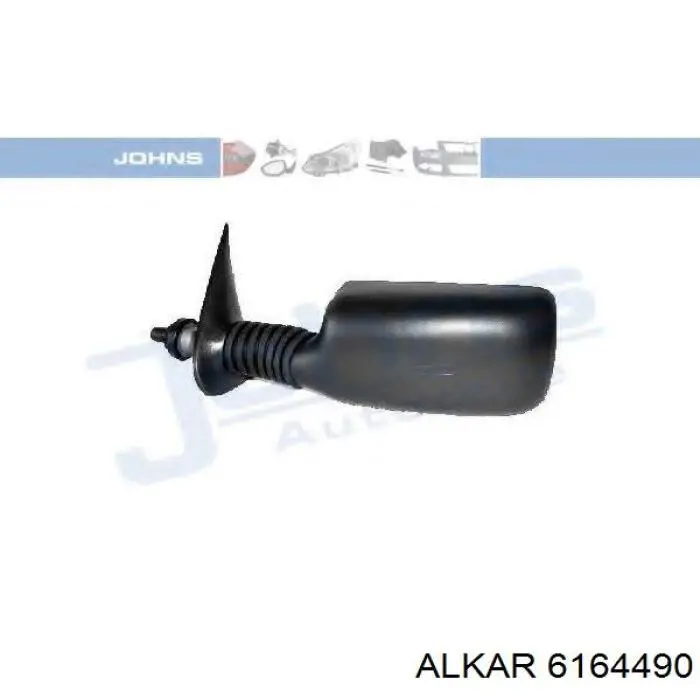 Ліве бічне дзеркало Alkar 6164490 ціна, від 14.73 USD