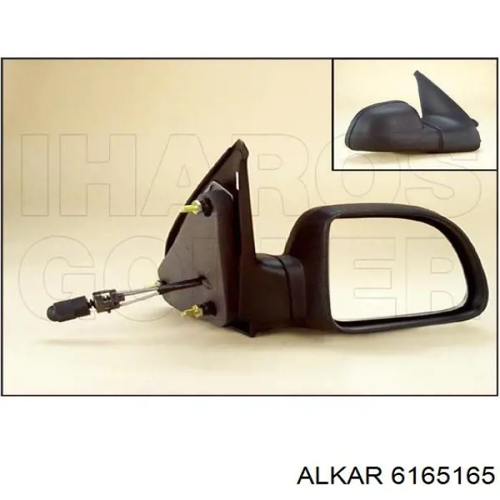 Праве бічне дзеркало Alkar 6165165 ціна, від 21.09 USD