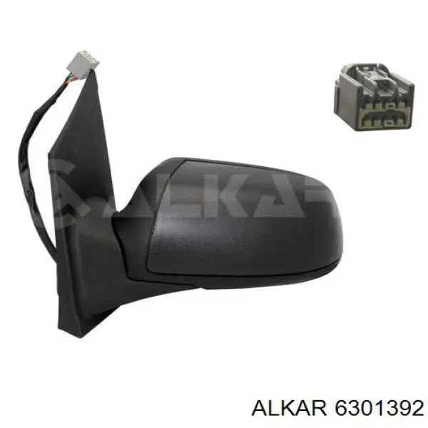 Накладка лівого бокового дзеркала Alkar 6301392 ціна, від 6.05 USD