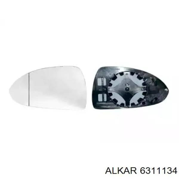 Накладка лівого дзеркала заднього виду Alkar 6311134