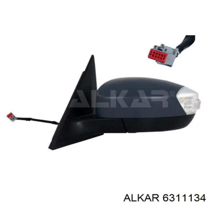 Накладка лівого бокового дзеркала Alkar 6311134 ціна, від 11.80 USD