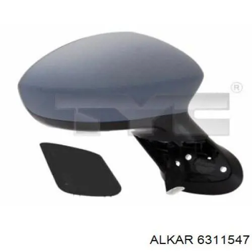 Накладка дзеркала заднього виду, ліва 6311547 Alkar