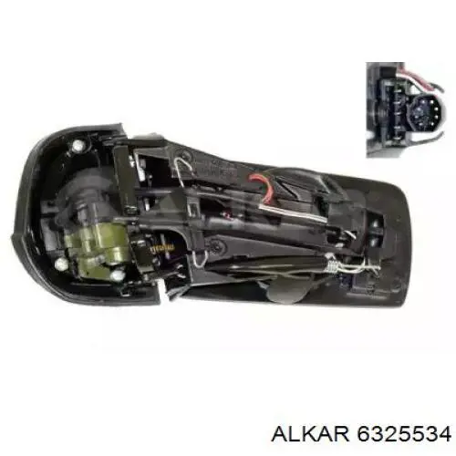 Купити A2108104916 Mercedes Бічне дзеркало заднього виду ліве