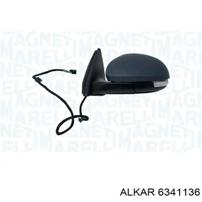 Накладка лівого бокового дзеркала Alkar 6341136 ціна, від 15.16 USD