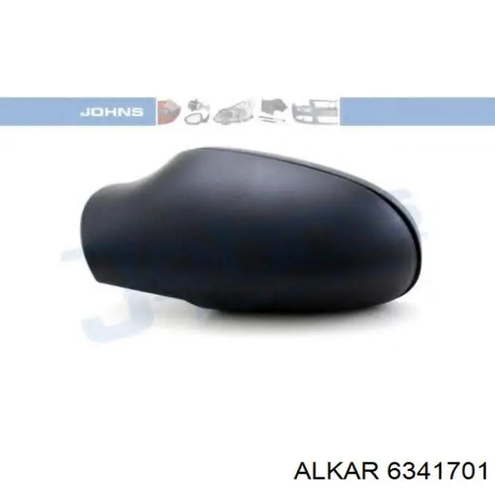Накладка лівого бокового дзеркала Depo/Loro/Abakus 2403C01 ціна, від 8.03 USD