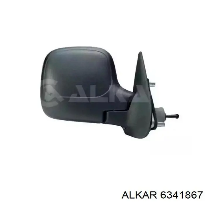 Накладка дзеркала заднього виду, ліва 6341867 Alkar