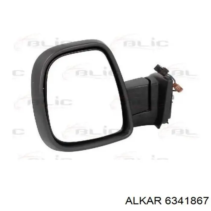 Купити 6341867 Alkar Накладка/кришка дзеркала заднього виду, ліва