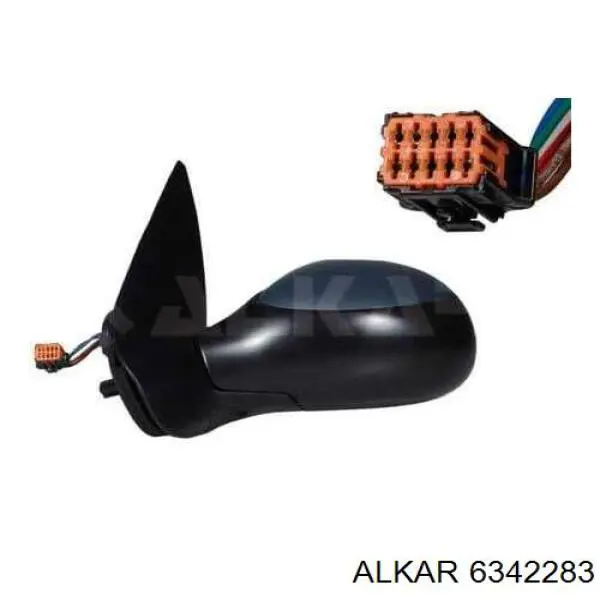 Накладка дзеркала заднього виду, права 6342283 Alkar