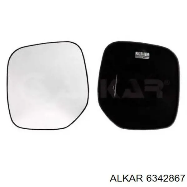 6342867 Alkar Накладка дзеркала заднього виду, права