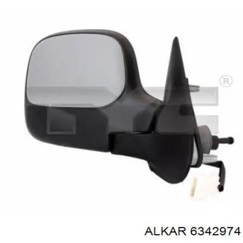 6342974 Alkar Накладка дзеркала заднього виду, права