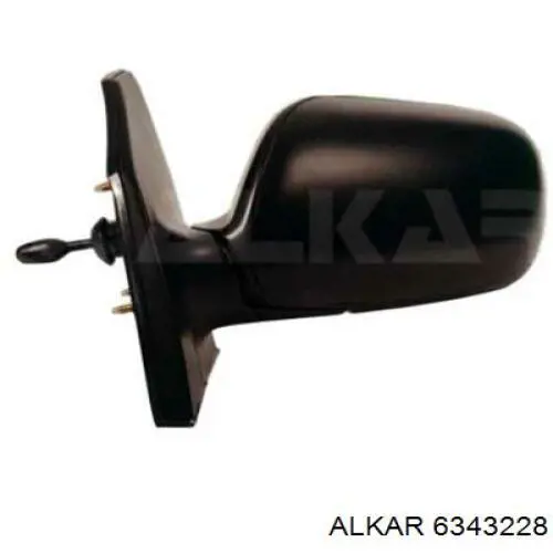 Накладка лівого дзеркала заднього виду Renault (RVI) 8200217947