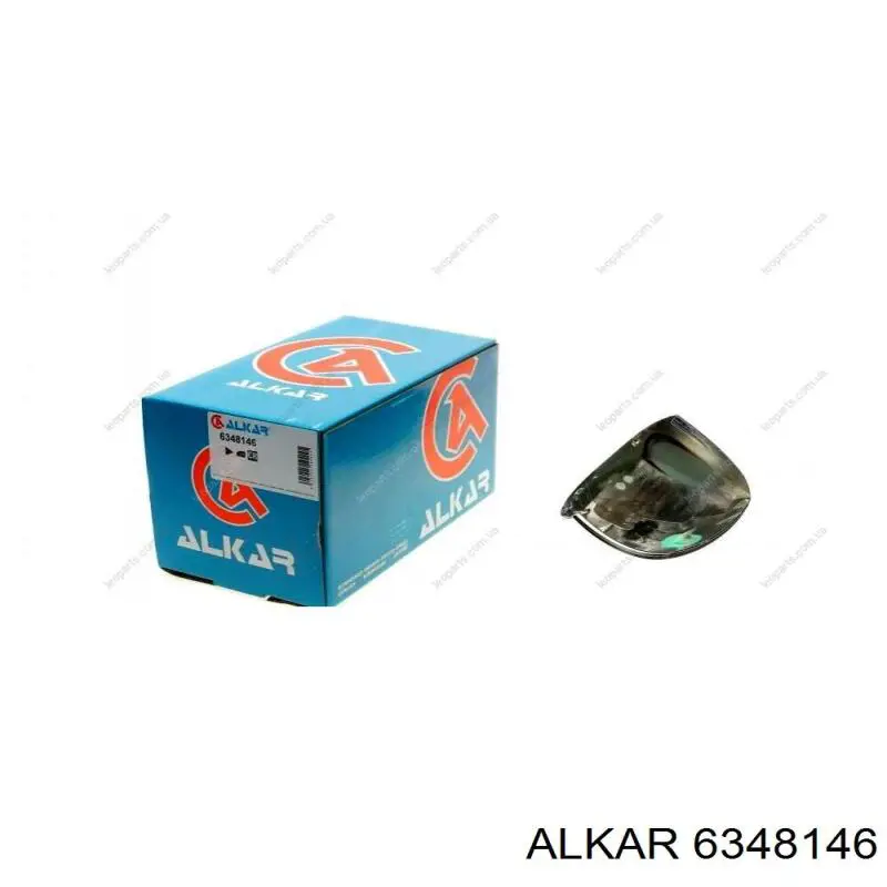 6348146 Alkar Накладка дзеркала заднього виду, права