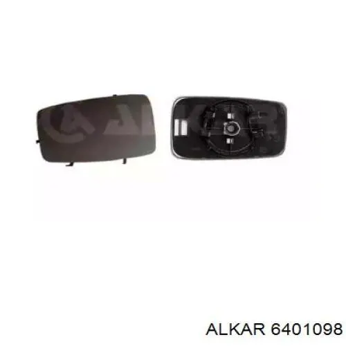 Купити 6401098 Alkar Дзеркальний елемент дзеркала заднього виду, лівого