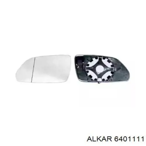 6401111 Alkar дзеркальний елемент дзеркала заднього виду, лівого