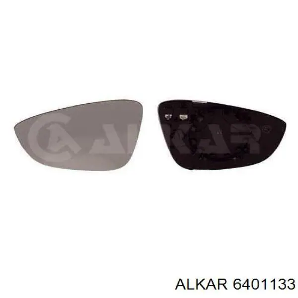 6401133 Alkar дзеркальний елемент дзеркала заднього виду, лівого