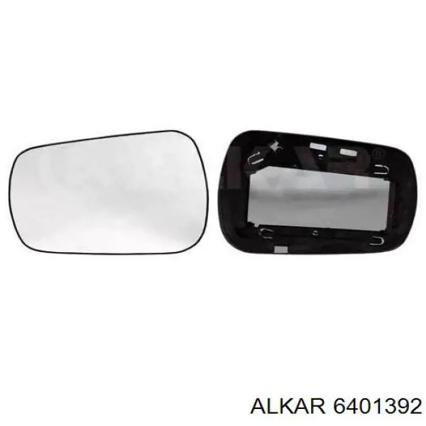 6401392 Alkar дзеркальний елемент дзеркала заднього виду, лівого