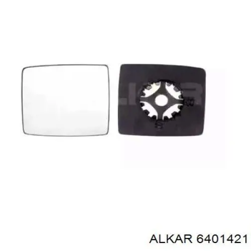 Дзеркальний елемент дзеркала заднього виду, лівого 6401421 Alkar