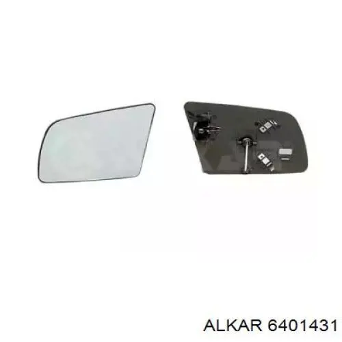 Скло дзеркала заднього виду, лівого Alkar 6401431 ціна, від 6.73 USD