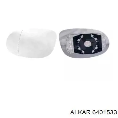 Скло дзеркала заднього виду, лівого Alkar 6401533 ціна, від 11.89 USD