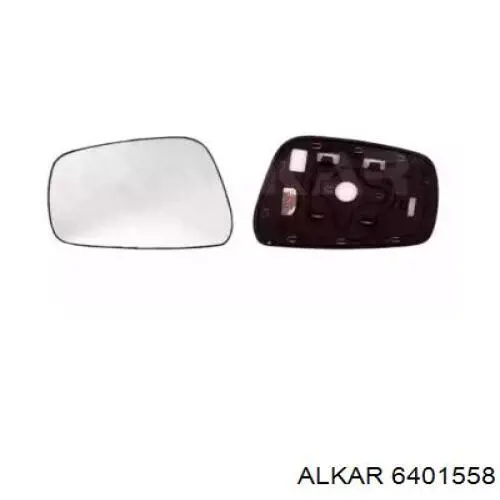 6401558 Alkar дзеркальний елемент дзеркала заднього виду, лівого