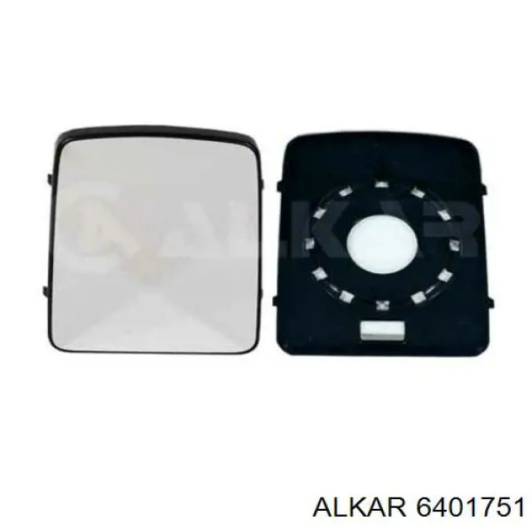 Купити 6401751 Alkar Дзеркальний елемент дзеркала заднього виду