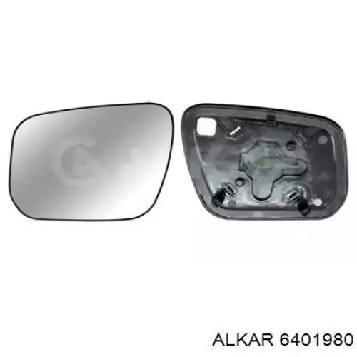 6401980 Alkar Дзеркальний елемент лівого дзеркала заднього виду