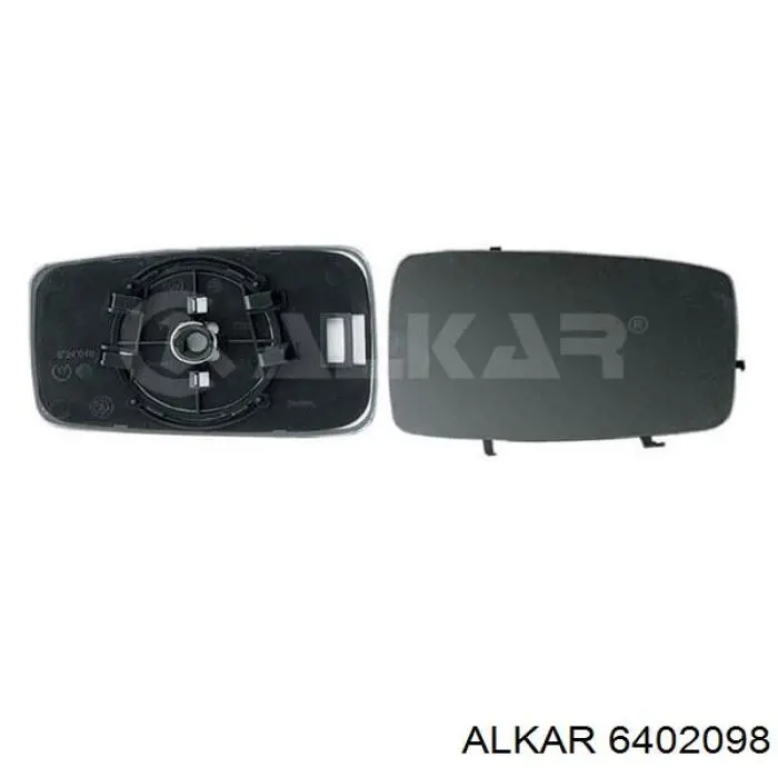 Зеркальный элемент зеркала заднего вида ALKAR 6402098 Зеркальный элемент зеркала заднего вида ALKAR 6402098