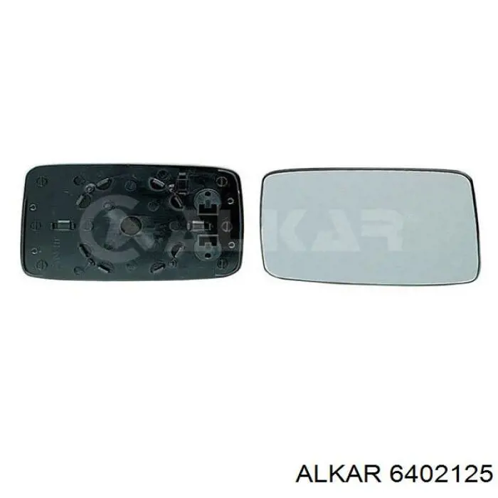 Купити 6402125 Alkar Скло дзеркала заднього виду, правого
