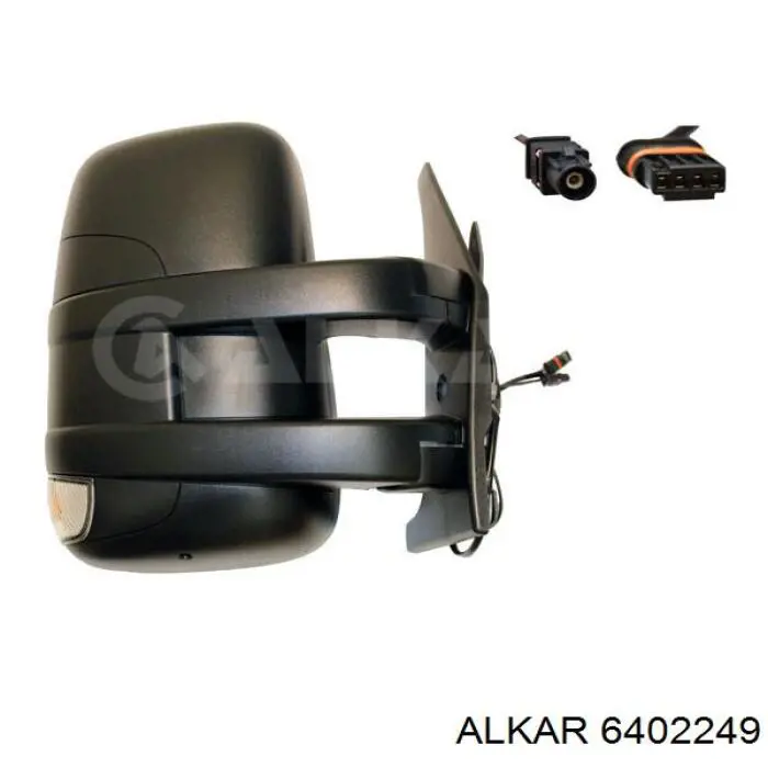 Купити 1706G02 Depo/Loro/Abakus Скло дзеркала заднього виду, правого