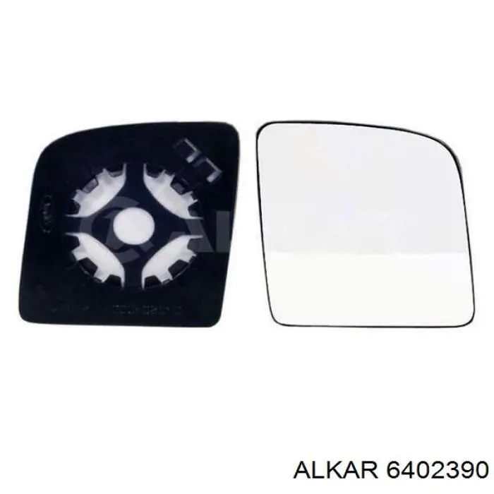 6402390 Alkar дзеркальний елемент дзеркала заднього виду, лівого