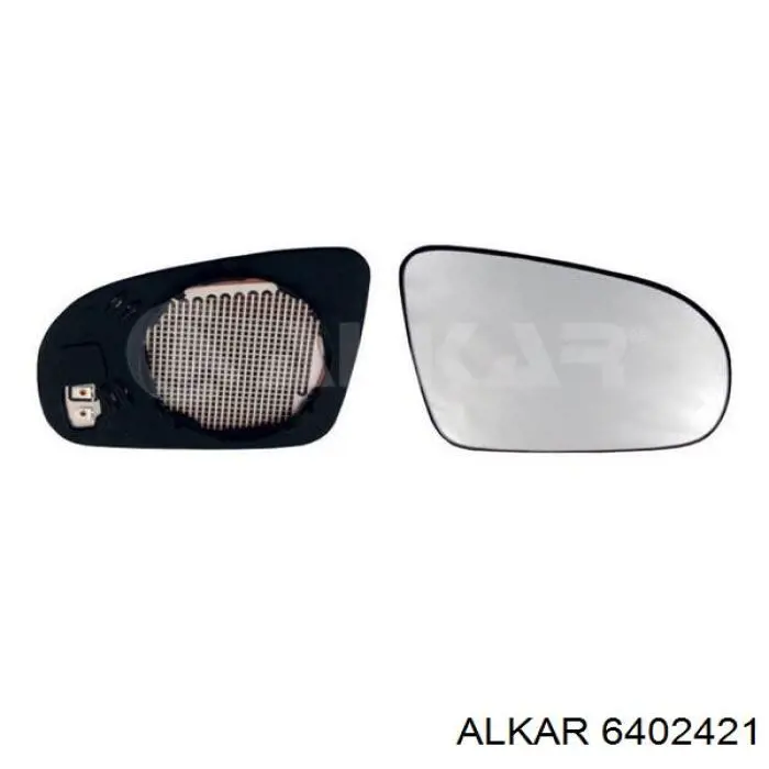 Зеркальный элемент зеркала заднего вида ALKAR 6402421