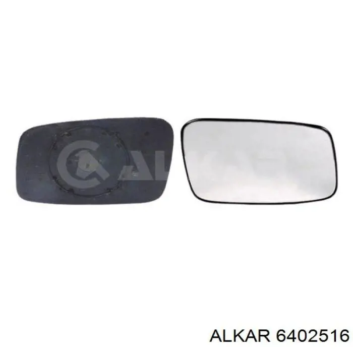 6402516 Alkar дзеркальний елемент дзеркала заднього виду, правого
