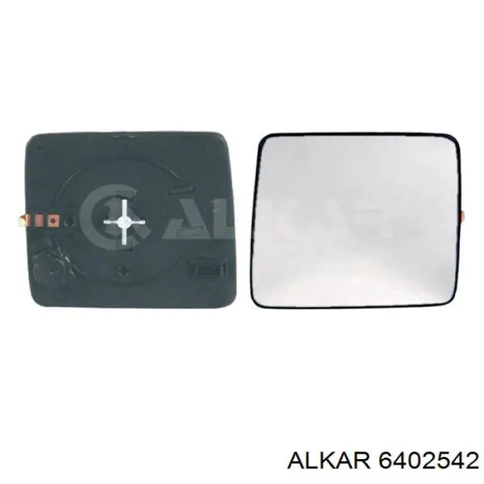 Зеркальный элемент зеркала заднего вида ALKAR 6402542