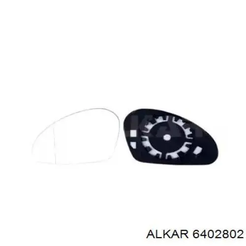Купити 6402802 Alkar Скло дзеркала заднього виду, правого