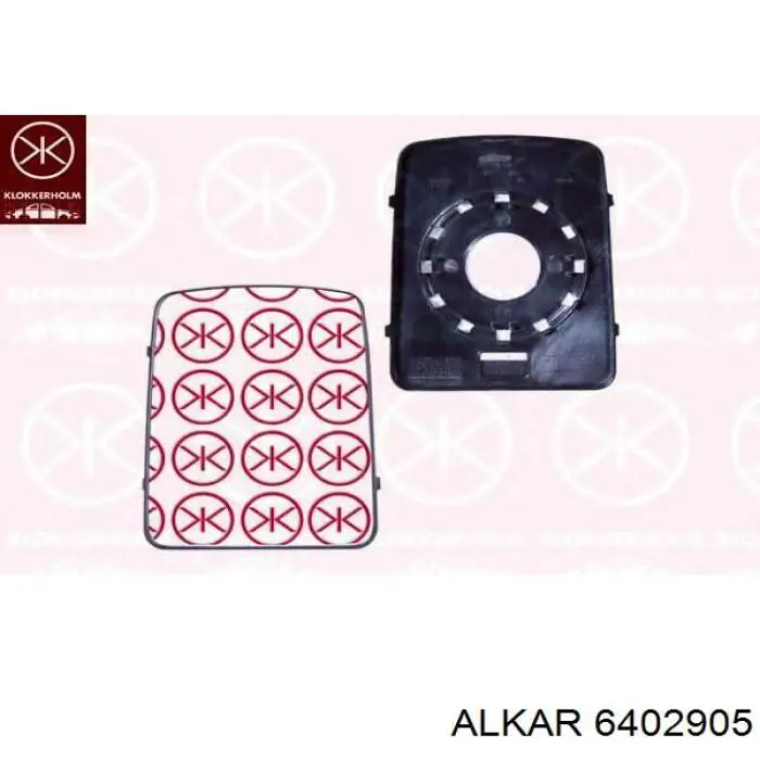 Купити 6402905 Alkar Скло дзеркала заднього виду, правого