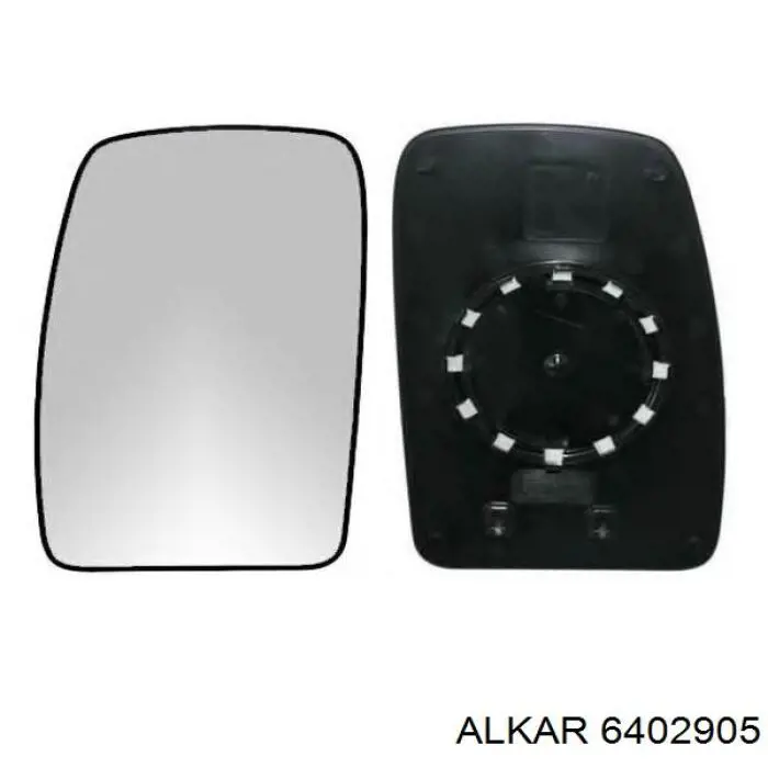 Зеркальный элемент зеркала заднего вида ALKAR 6402905