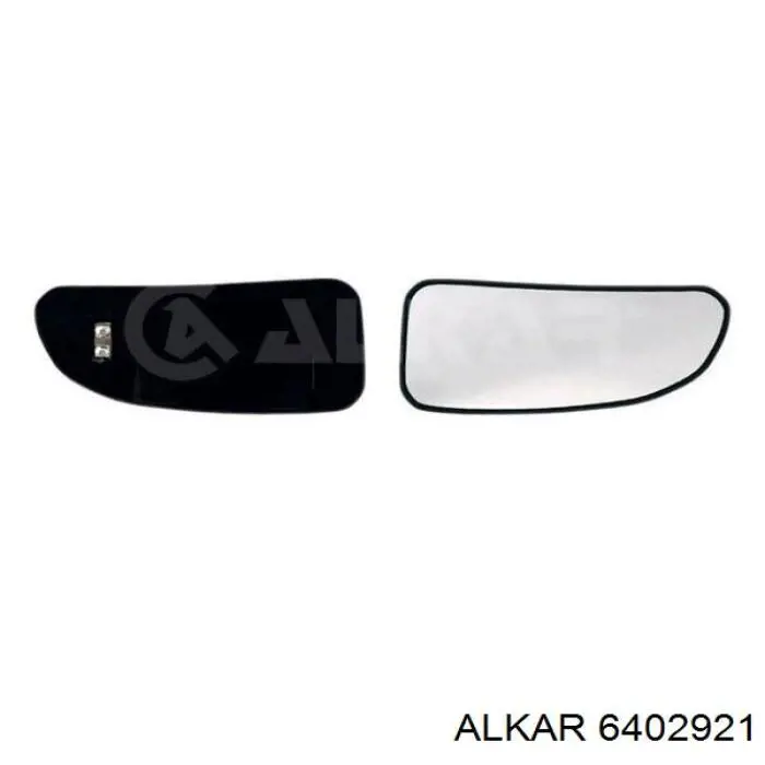 Дзеркальний елемент дзеркала заднього виду, правого Alkar 6402921