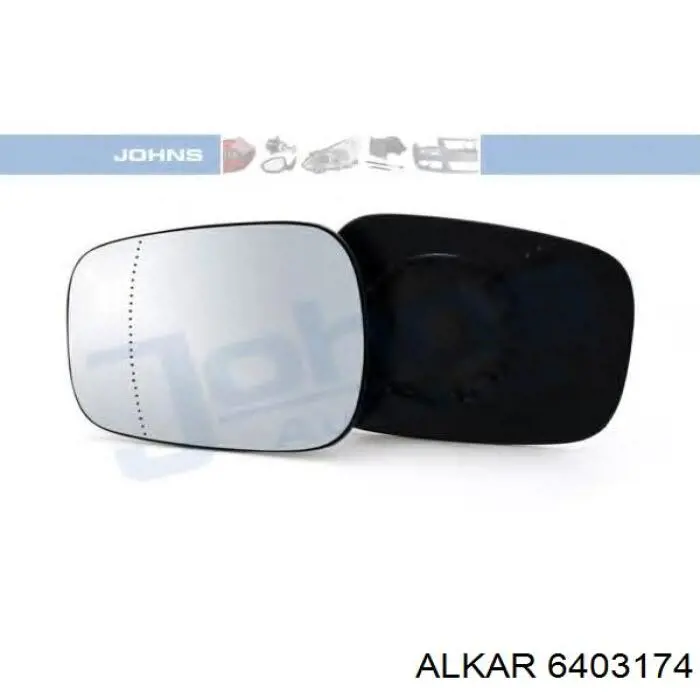 Купити 6403174 Alkar Дзеркальний елемент дзеркала заднього виду