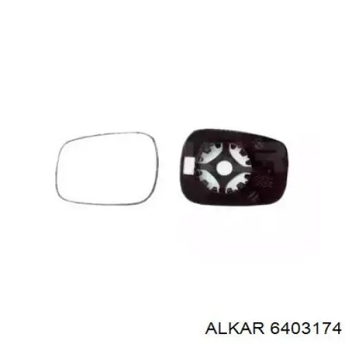 Дзеркальний елемент дзеркала заднього виду 6403174 Alkar