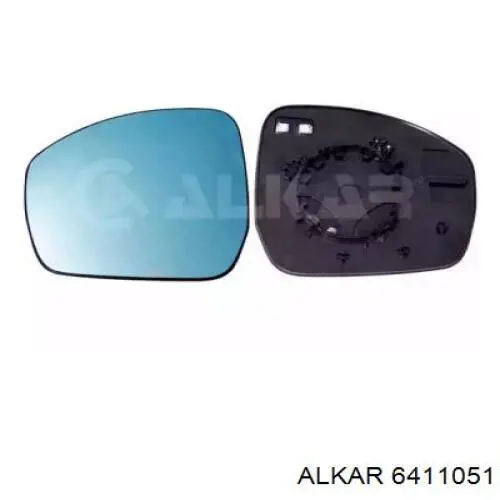 Дзеркальний елемент лівого дзеркала заднього виду Alkar 6411051 ціна, від 13.60 USD
