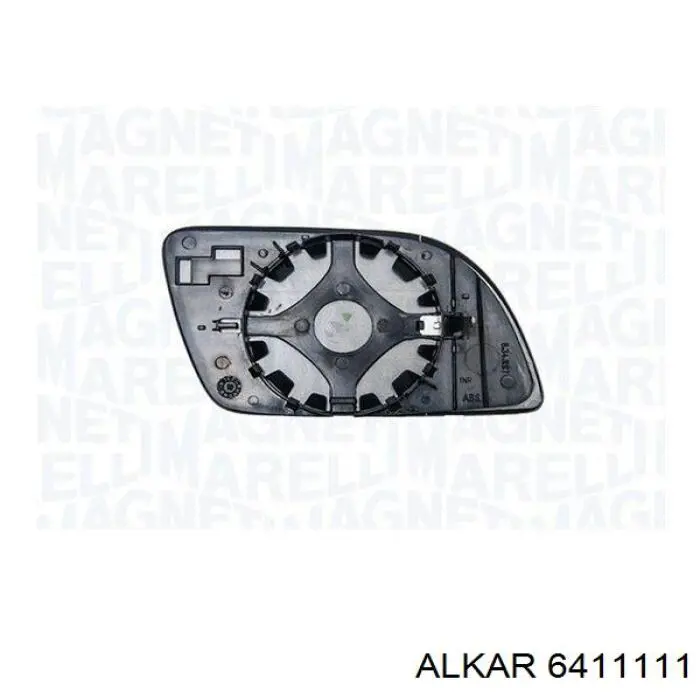 6411111 Alkar дзеркальний елемент дзеркала заднього виду, лівого