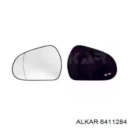 Купити 6411284 Alkar Дзеркальний елемент дзеркала заднього виду, лівого